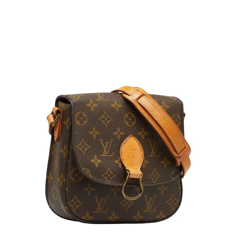 Louis Vuitton Monogram Mini Sankru Shoulder Bag M51244 Brown PVC Leather Louis Vuitton