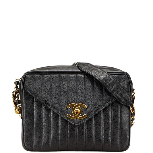 Chanel Mademoiselle Caviar Skin Shoulder Bag - Rovelle Bags