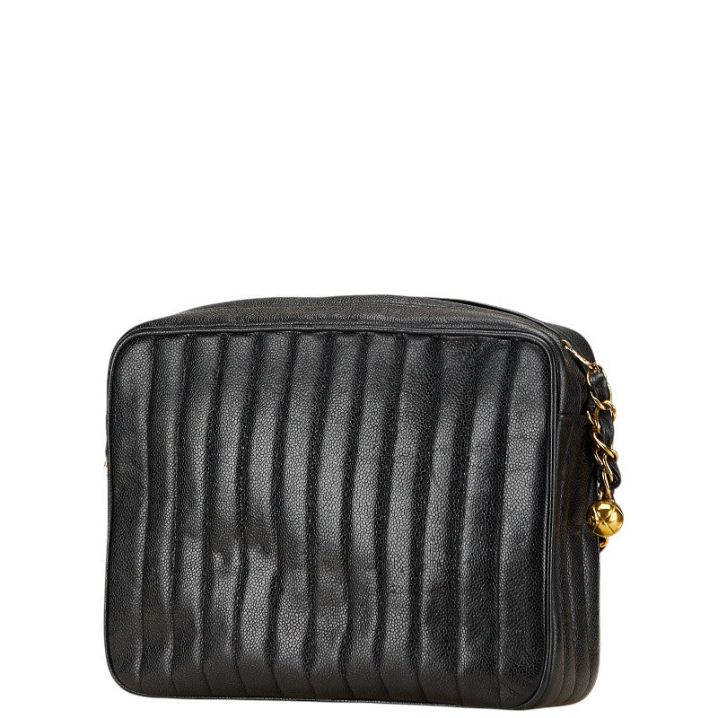 Chanel Mademoiselle Caviar Skin Shoulder Bag - Rovelle Bags