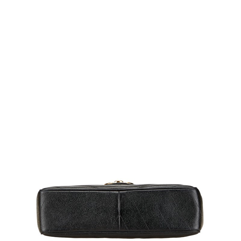 Chanel Chevron Caviar Shoulder Bag - Rovelle Bags