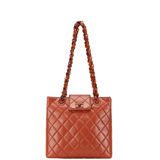 Chanel Coco Matelasse Lambskin Shoulder Bag