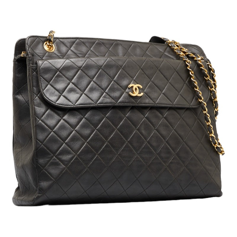 Chanel Lambskin Matelasse Coco Tote Bag - Rovelle Bags