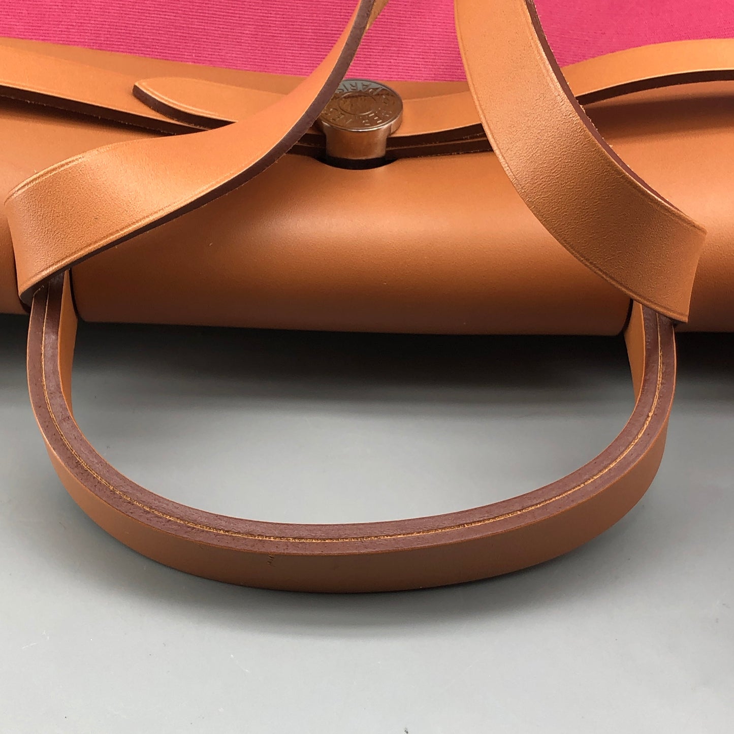 Hermes 2011 Pink Canvas Herbag 31 Shoulder Bag