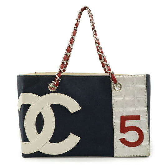 Chanel Coco No.5 Canvas Leather 2way Bag