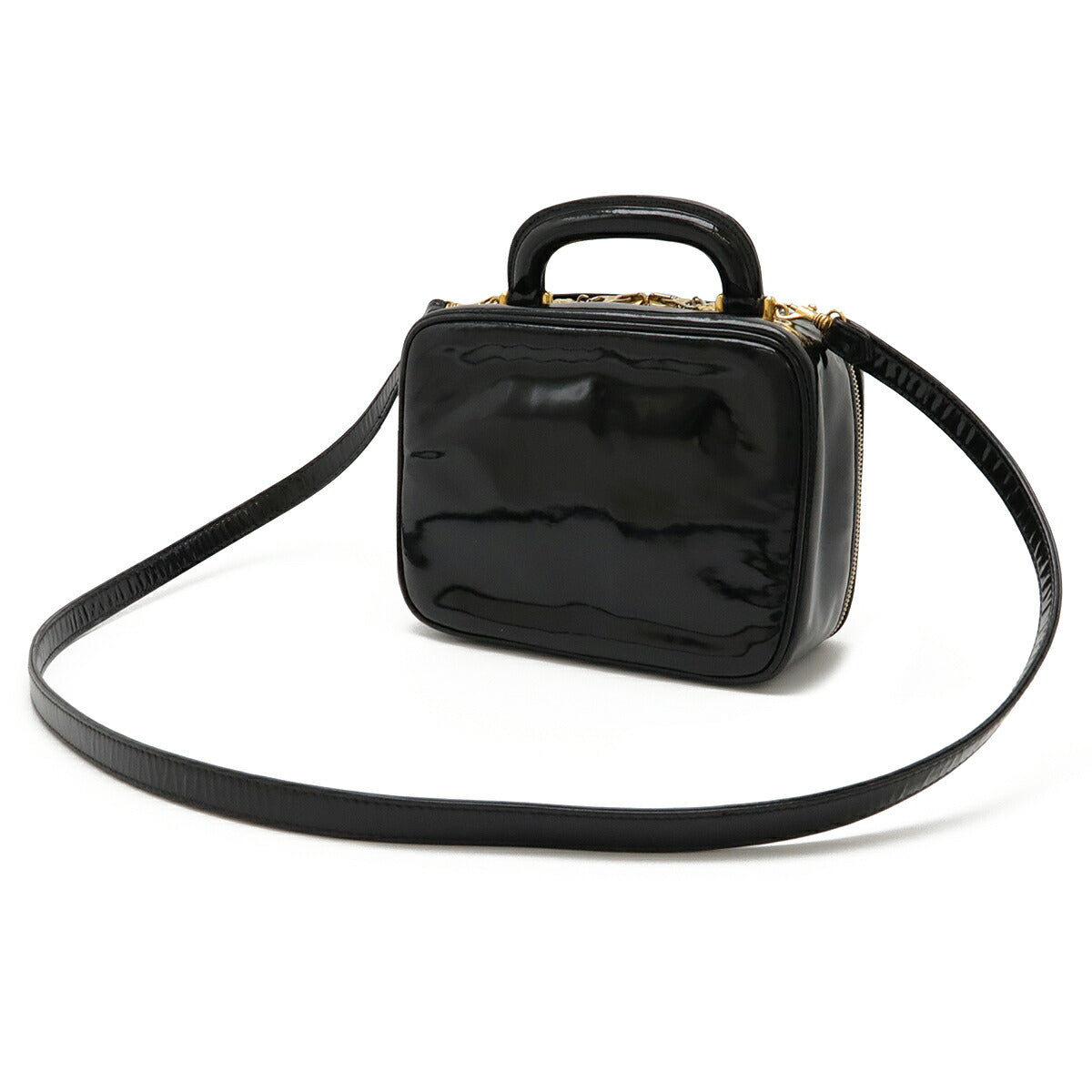 Chanel Coco Patent Leather 2way Bag