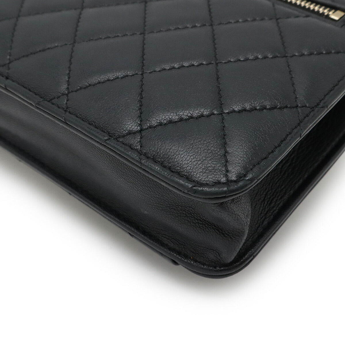 Chanel Matelasse Lambskin Clutch Bag - Rovelle Bags