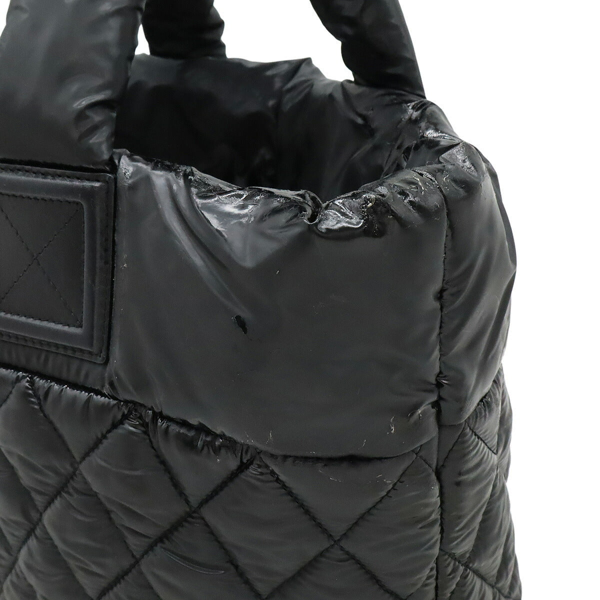 Chanel Coco Cocoon Nylon Leather Tote Bag