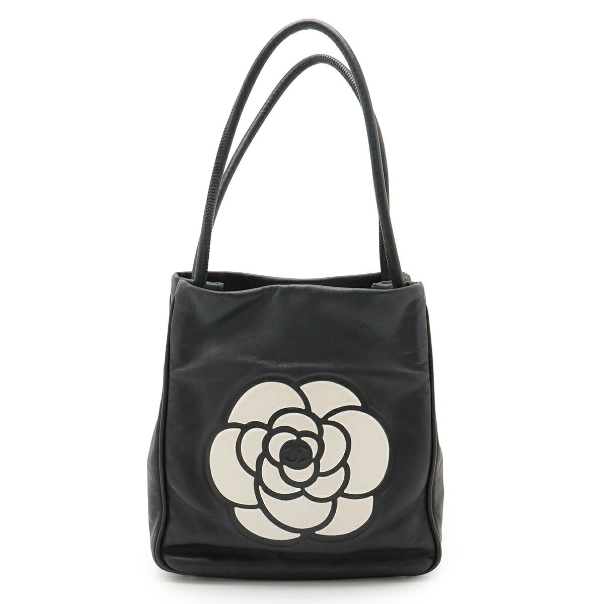 Chanel Camellia Leather 2way Bag