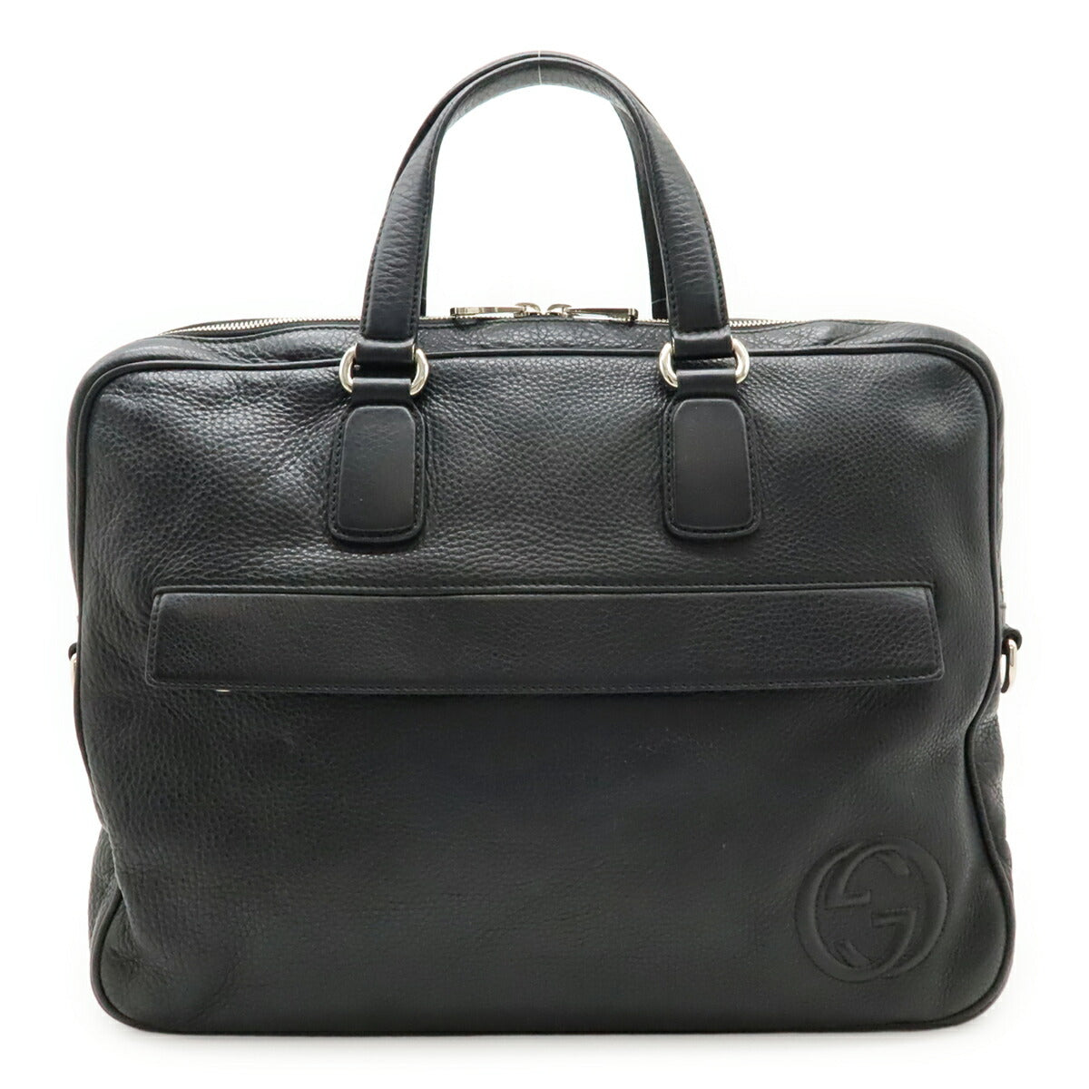 Gucci Interlocking G Leather Briefcase