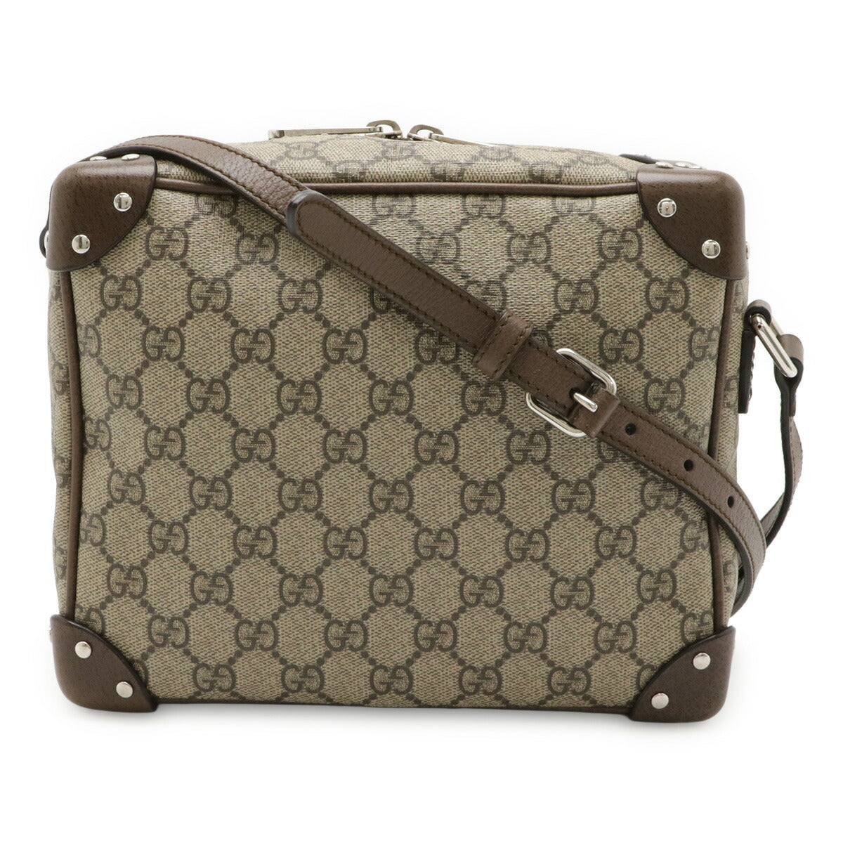 Gucci GG Supreme PVC Leather Shoulder Bag