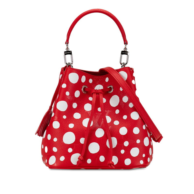 Louis Vuitton LVYK Monogram Implant Neonooe BB Japan Limited Model Handbag Shoulder Bag 2WAY M46413 Red White Leather Louis Vuitton