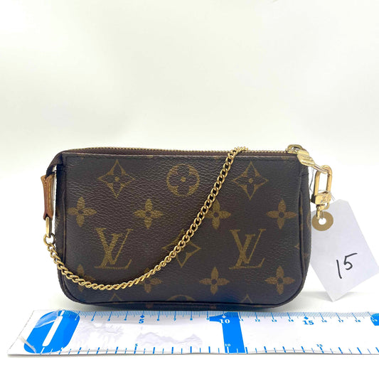 Louis Vuitton Monogram Canvas Mini Pochette Accessoires Bag