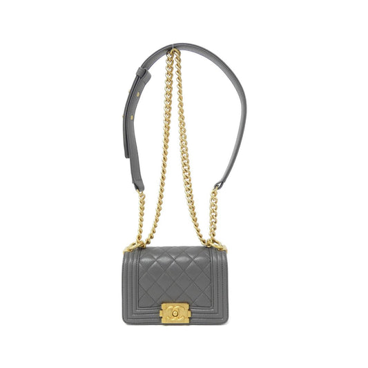 Chanel Boy Chanel Caviar Skin Shoulder Bag