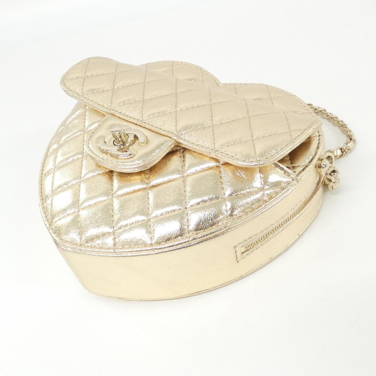 Chanel Metallic Lambskin Shoulder Bag - Rovelle Bags