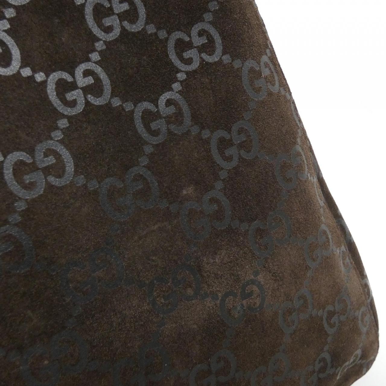 Gucci Suede Shoulder Bag