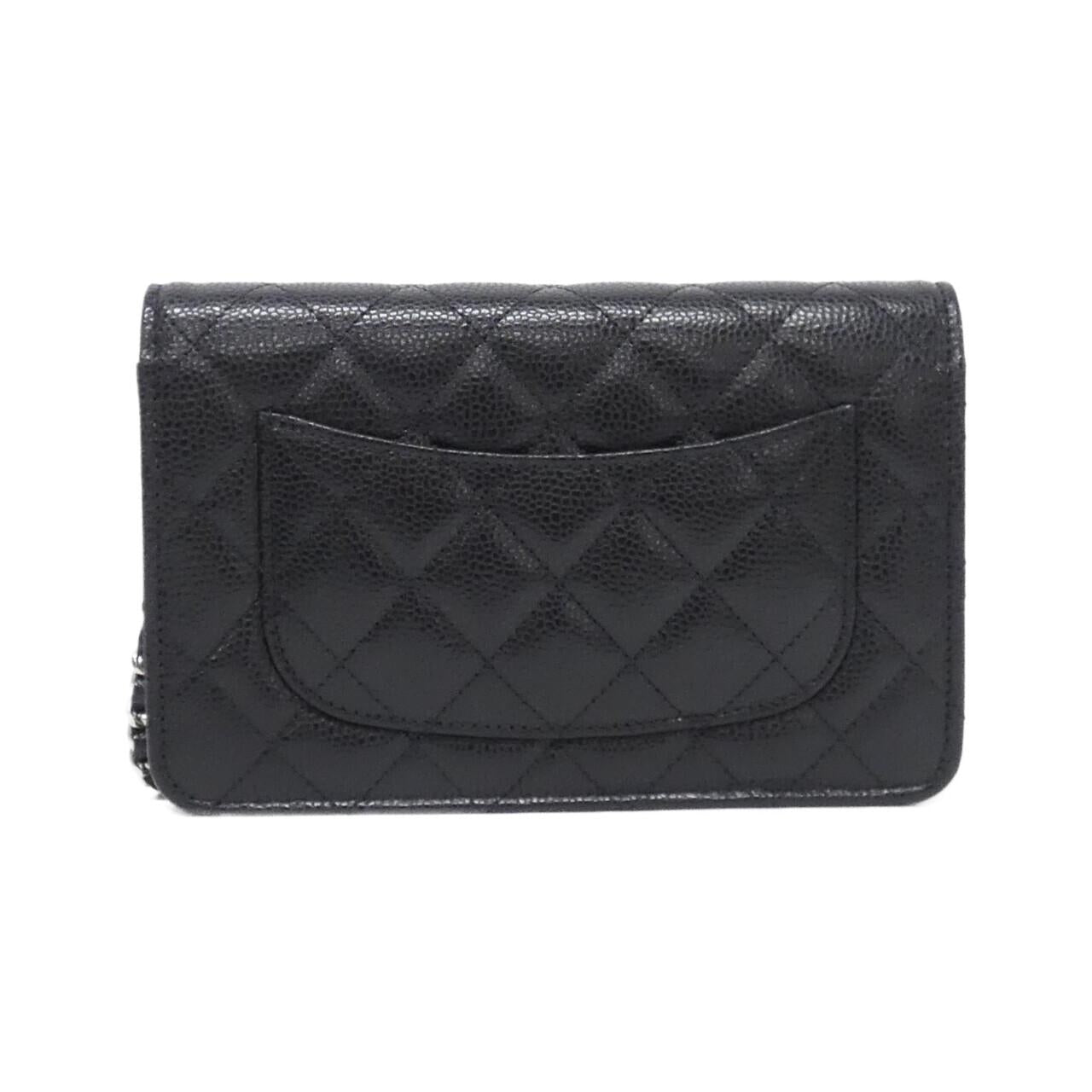Chanel AP4241 Caviar Wallet on Chain