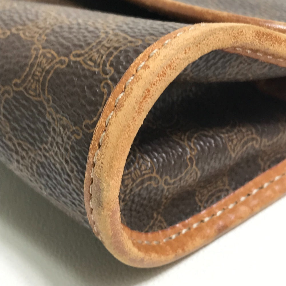CELINE Waist bag PVC / Leather Brown Macadam Women Secondhand