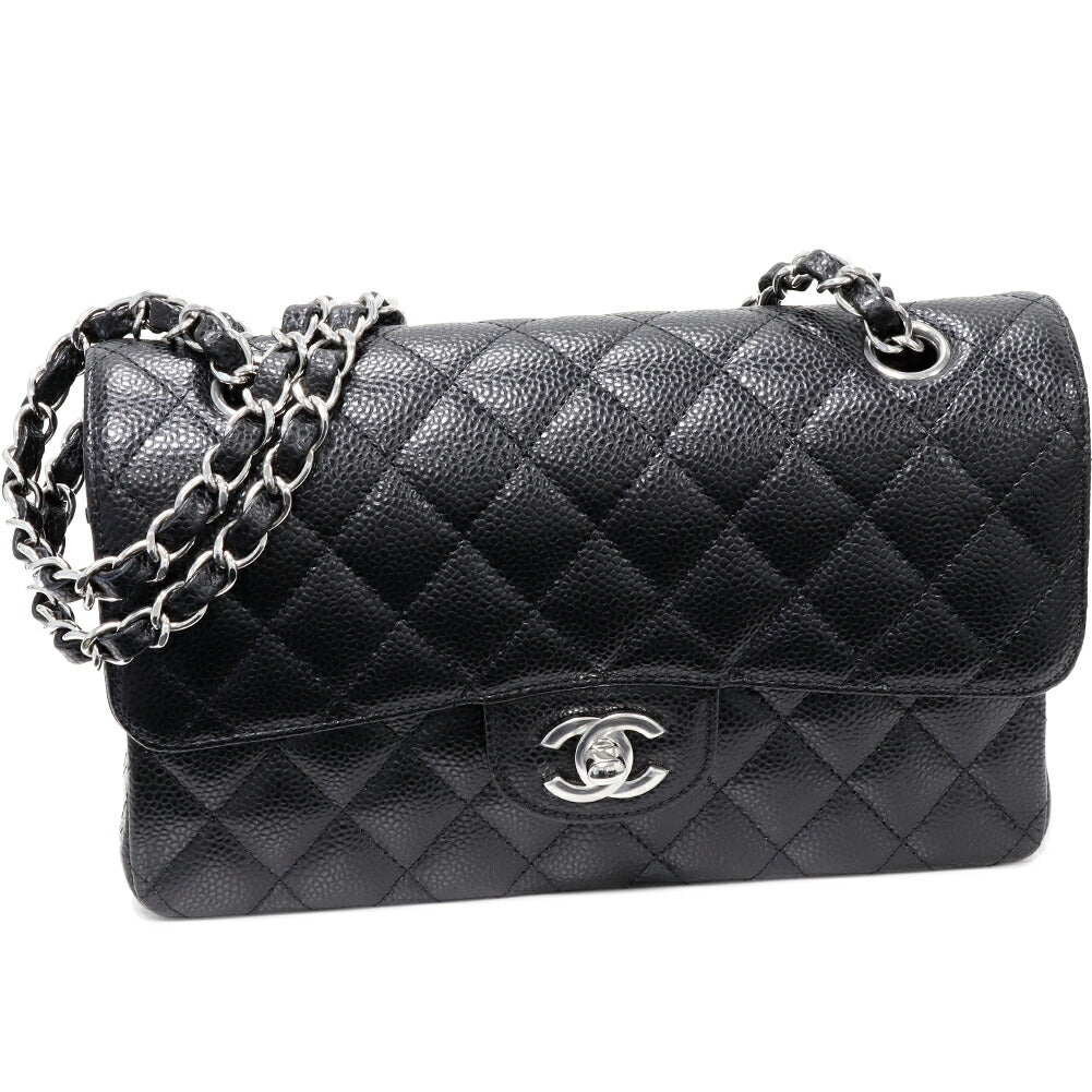 Chanel Grained Calfskin Classic Small 2way Handbag - Rovelle Bags
