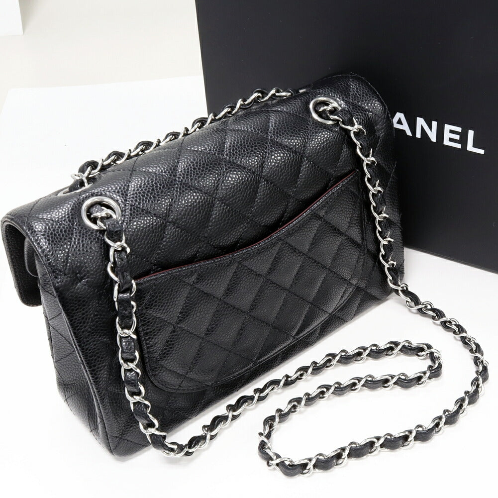 Chanel Grained Calfskin Classic Small 2way Handbag - Rovelle Bags