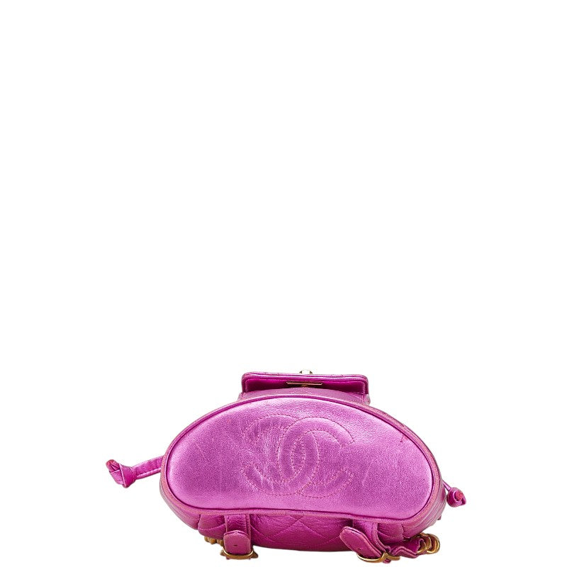 Chanel Coco Matelasse Lambskin Backpack