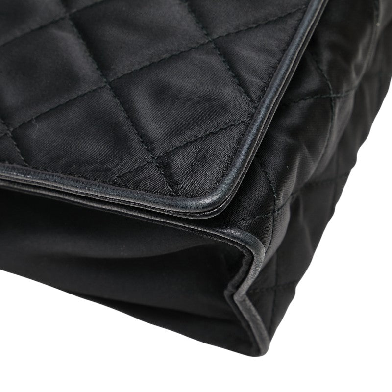 Chanel Matelasse Satin Leather Shoulder Bag