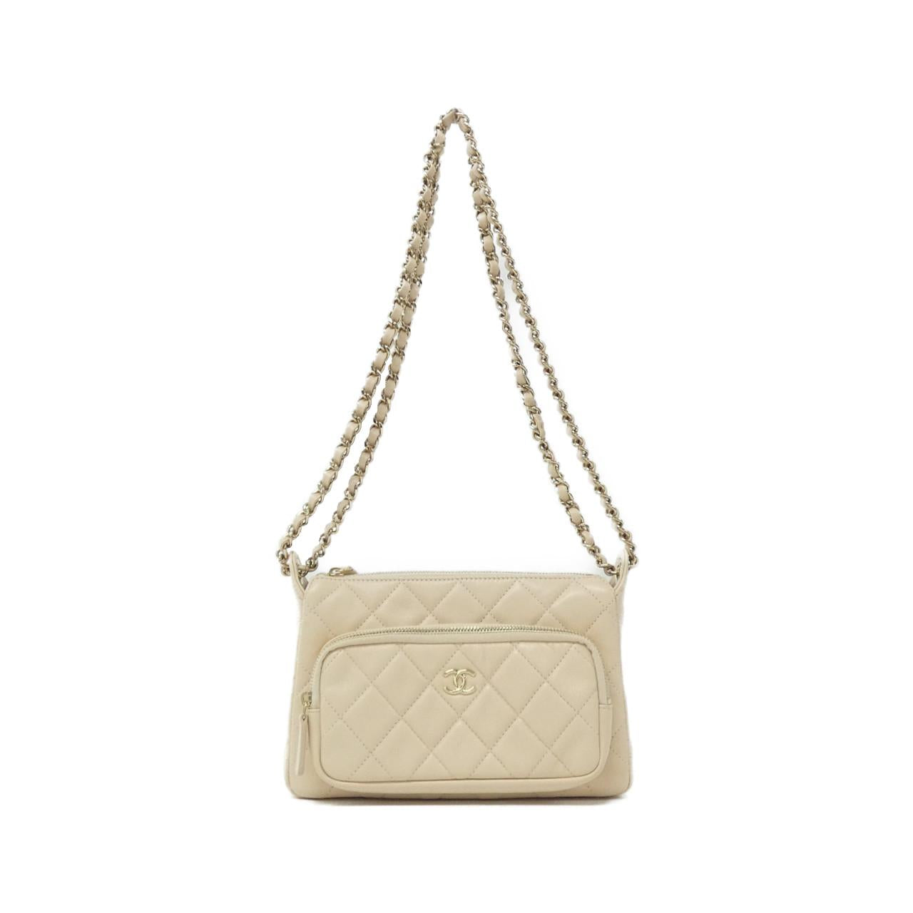 Chanel Lambskin Shoulder Bag - Rovelle Bags