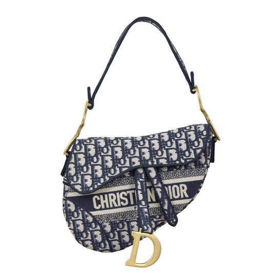 Dior Saddle Bag Oblique Embroidery