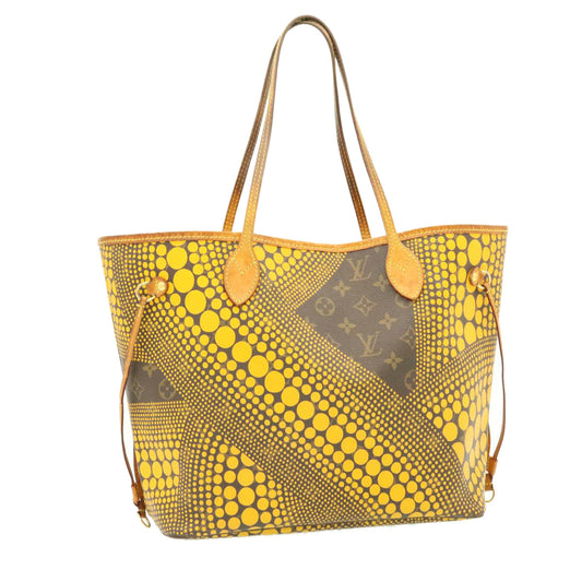 LOUIS VUITTON Monogram Dot Infinity Neverfull MM Tote Bag M40685 LV 25004A