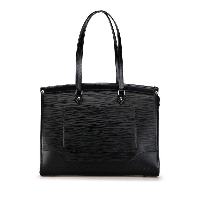 Louis Vuitton Epi Madeleine GM Shoulder Bag M59342 Noir Black Leather Louis Vuitton