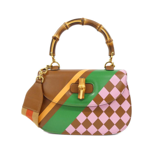 Gucci BAMBOO 1947 Leather Bag