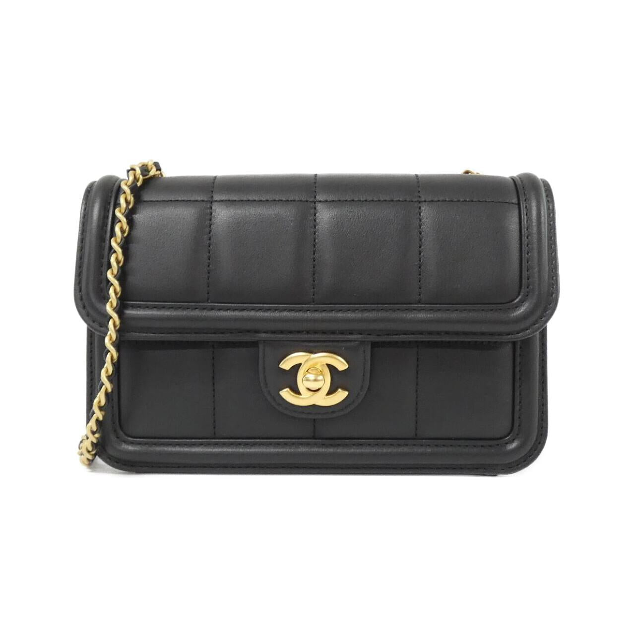 Chanel AS5249 Lambskin Calfskin Shoulder Bag