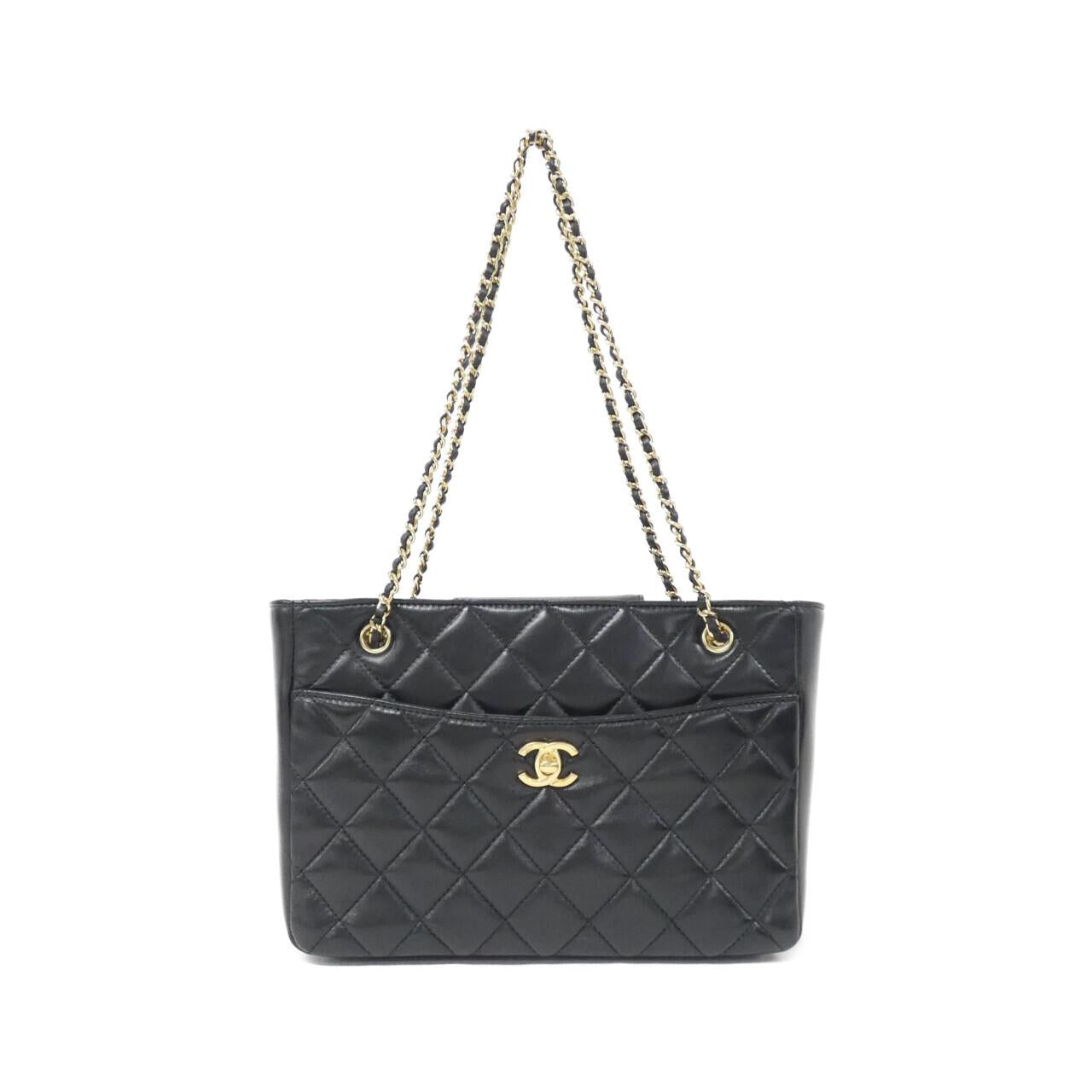 Chanel AS5215 Lambskin Shoulder Bag
