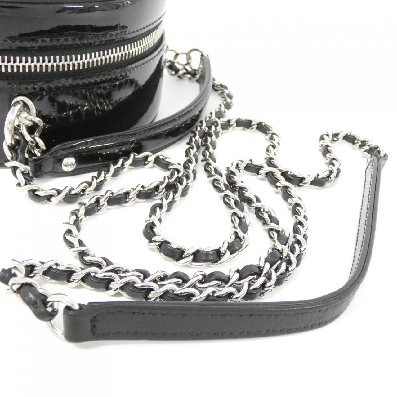 Chanel Enamel Glitter PVC Shoulder Bag