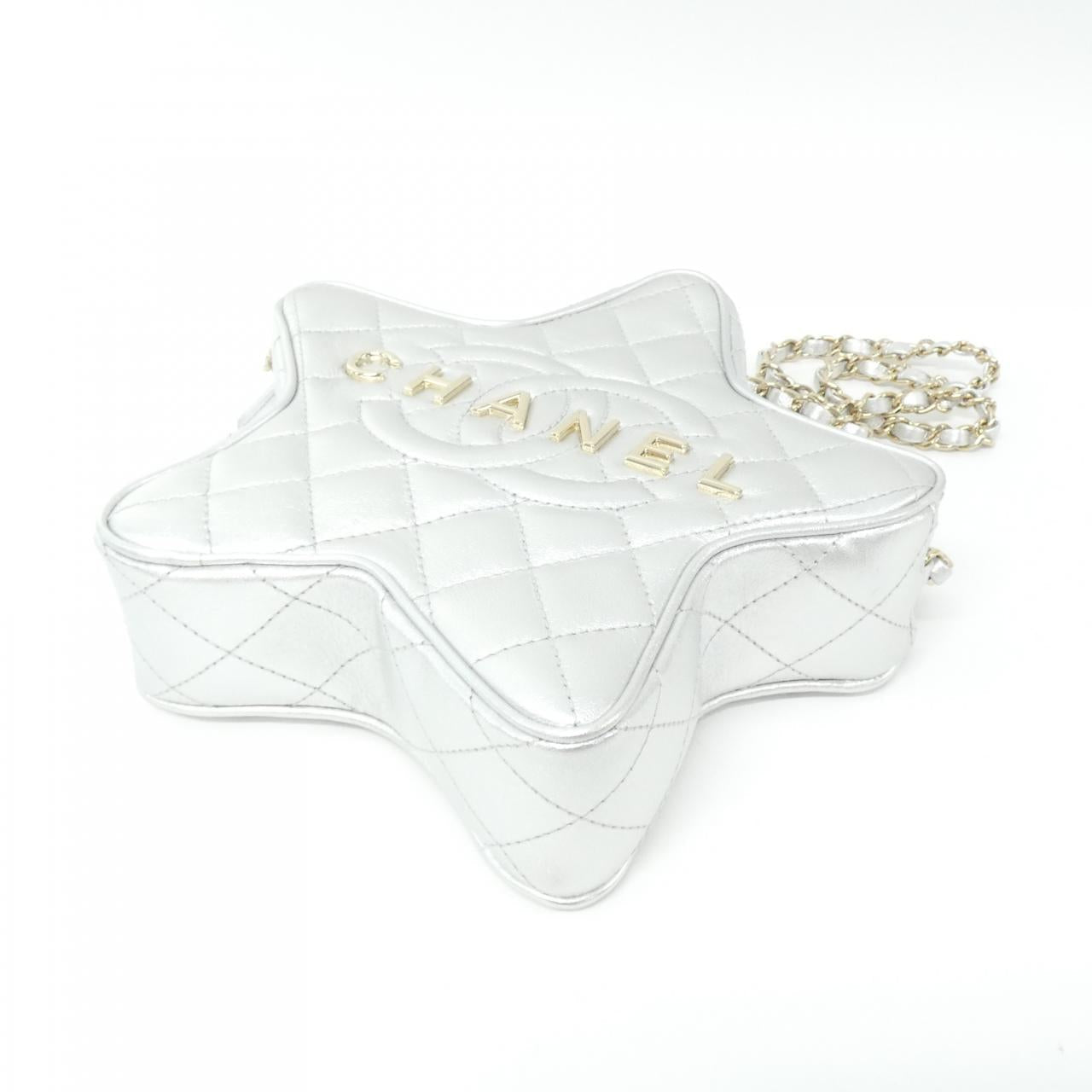 Chanel Metallic Lambskin Shoulder Bag - Rovelle Bags
