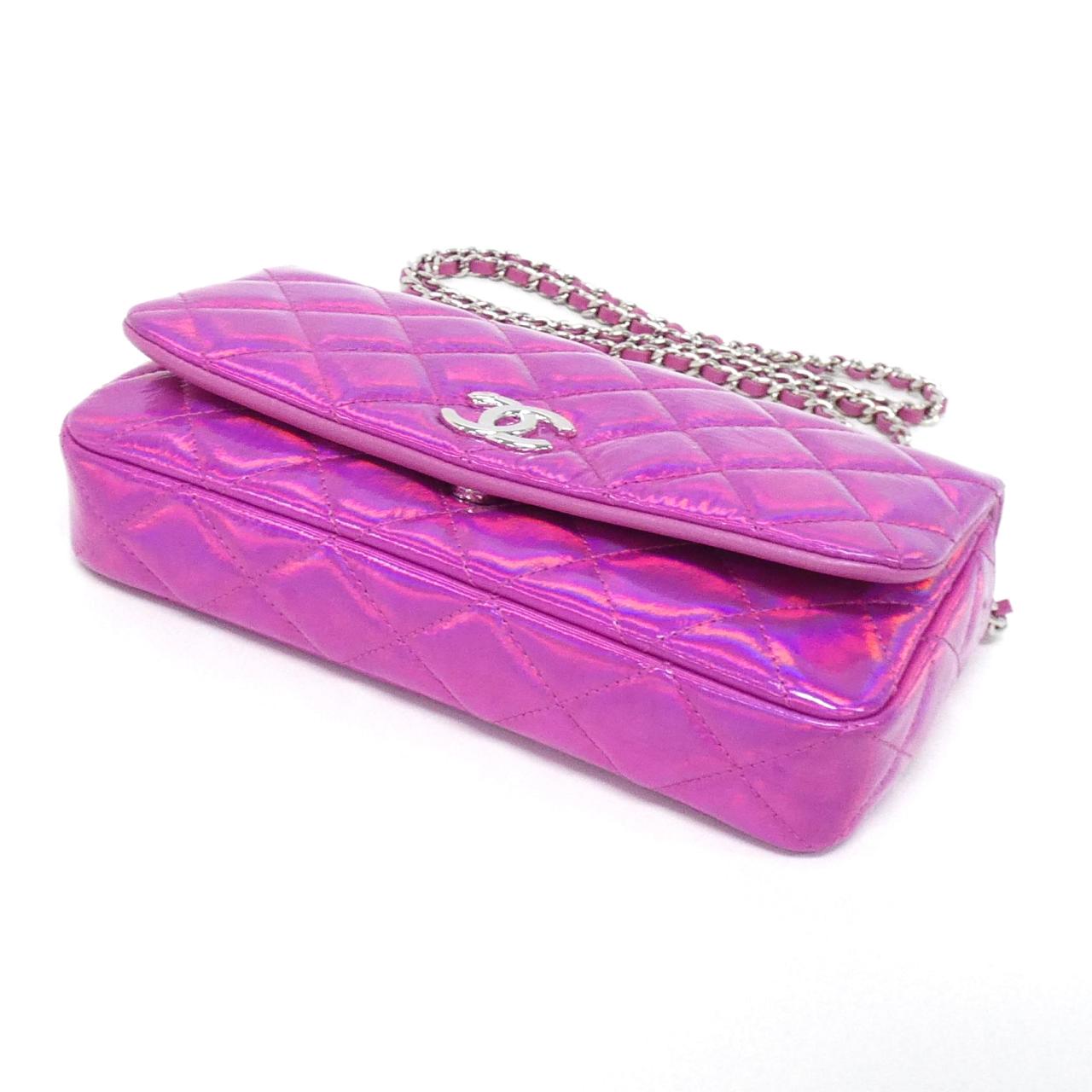 Chanel AP3666 Iridescent Mirror Goat Shoulder Bag