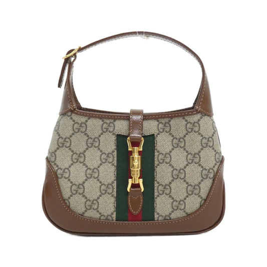 Gucci JACKIE 1961 GG Supreme Canvas Leather Bag