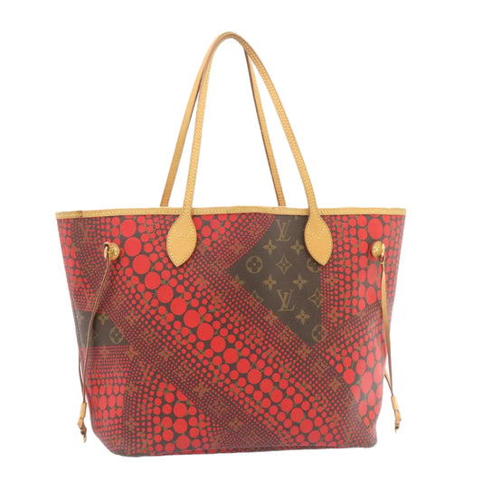 LOUIS VUITTON Monogram Dot Infinity Neverfull MM Tote Bag M40686 LV 26095A
