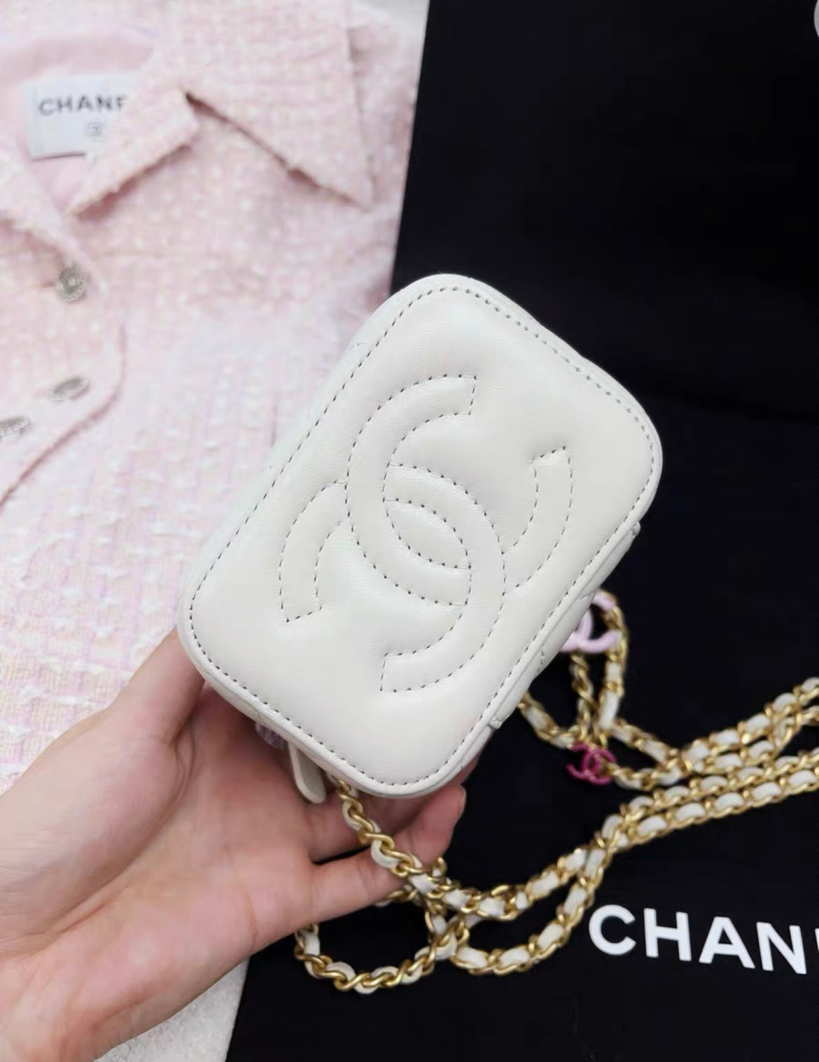 Chanel Vanity Clutch - Rovelle Bags
