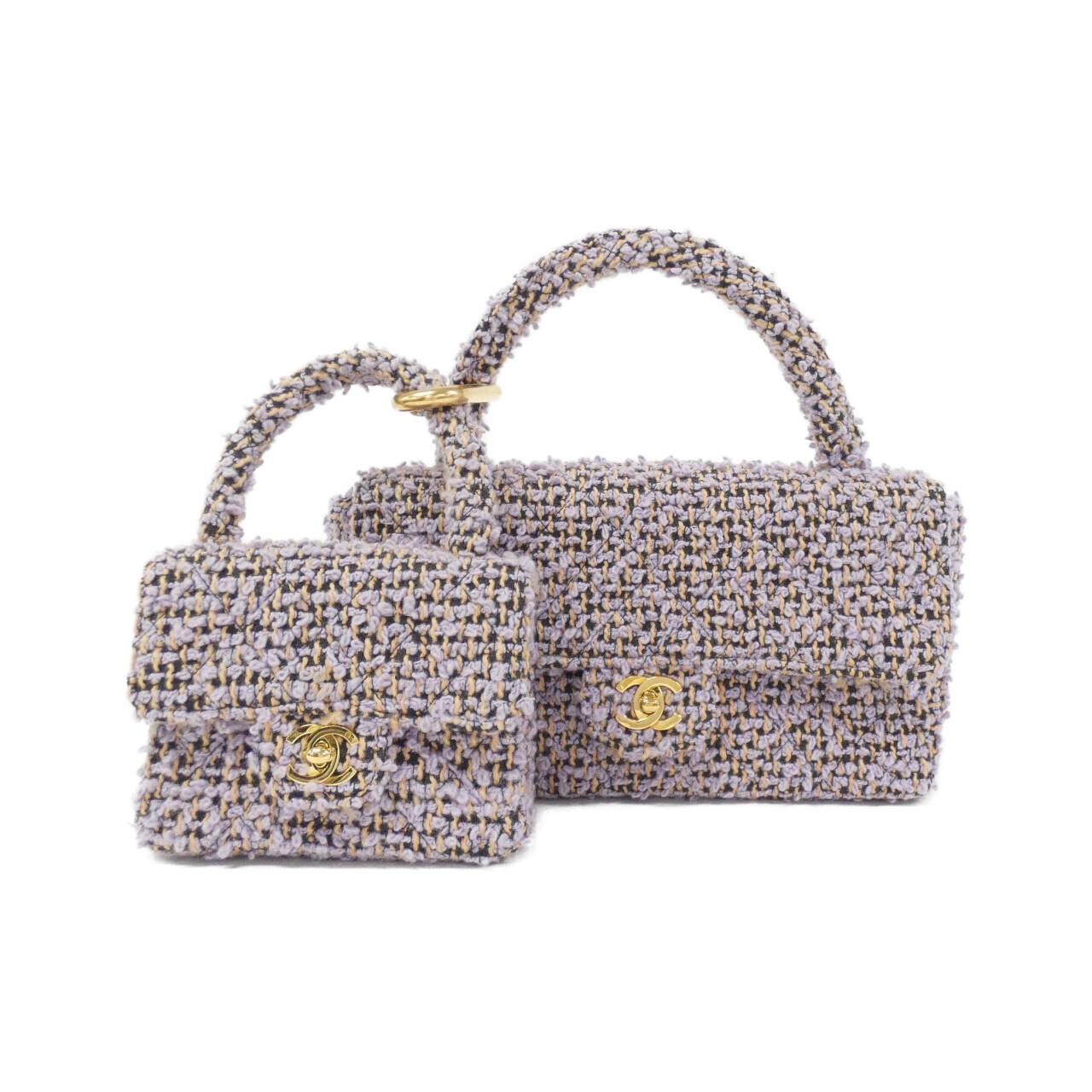 Chanel Tweed Shoulder Bag - Rovelle Bags
