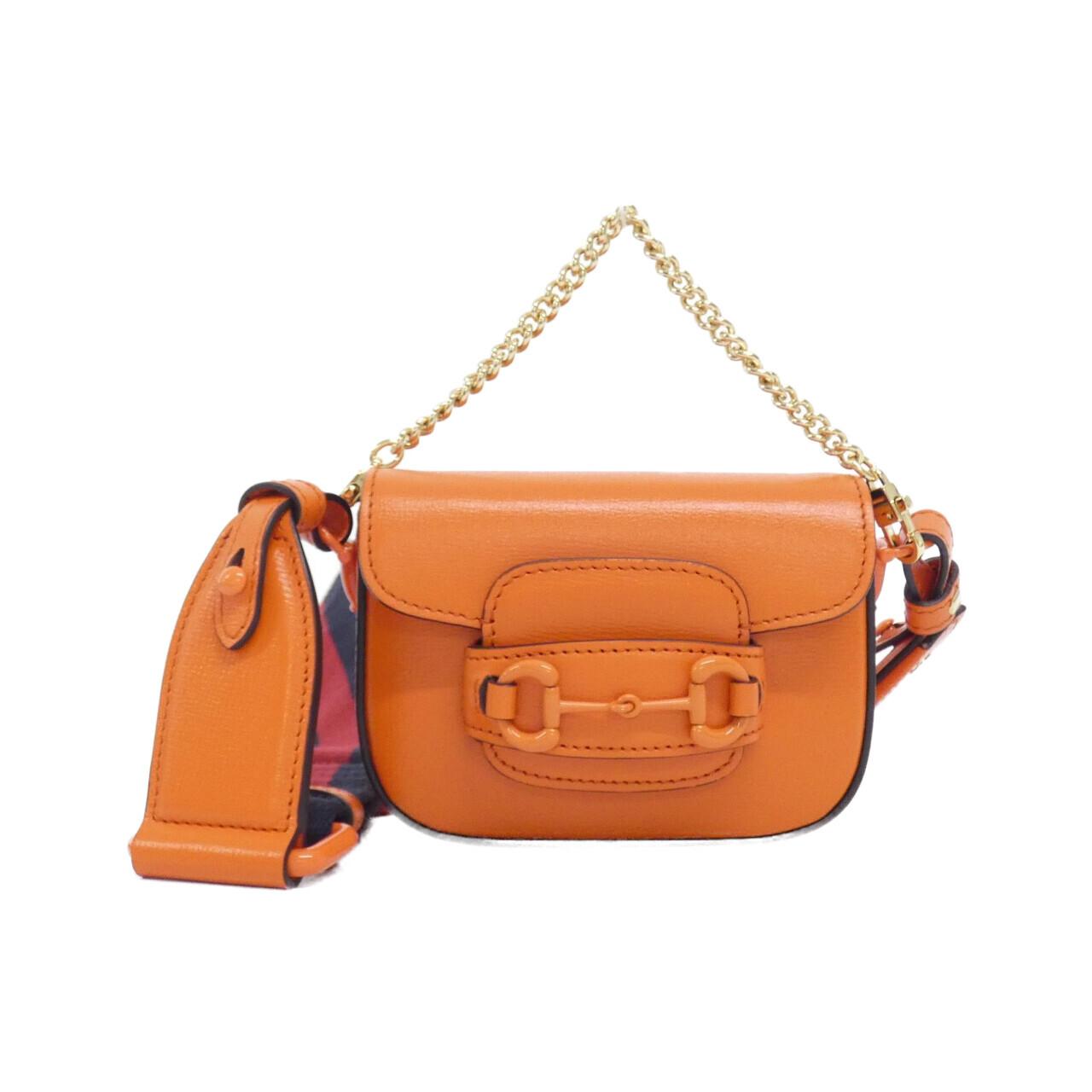Gucci GUCCI HORSEBIT 1955 Leather Shoulder Bag