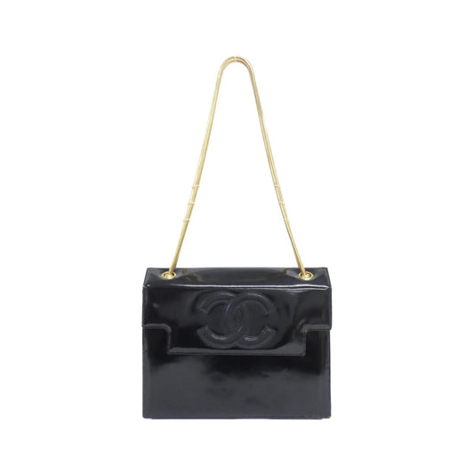 Chanel Enamel Lambskin Shoulder Bag - Rovelle Bags