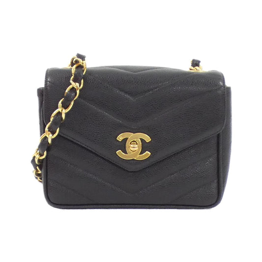 Chanel Caviar Skin Shoulder Bag - Rovelle Bags