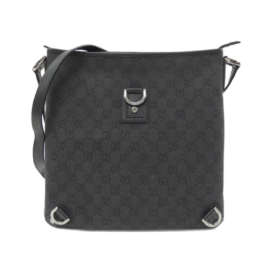 Gucci 268642 GG Denim Shoulder Bag