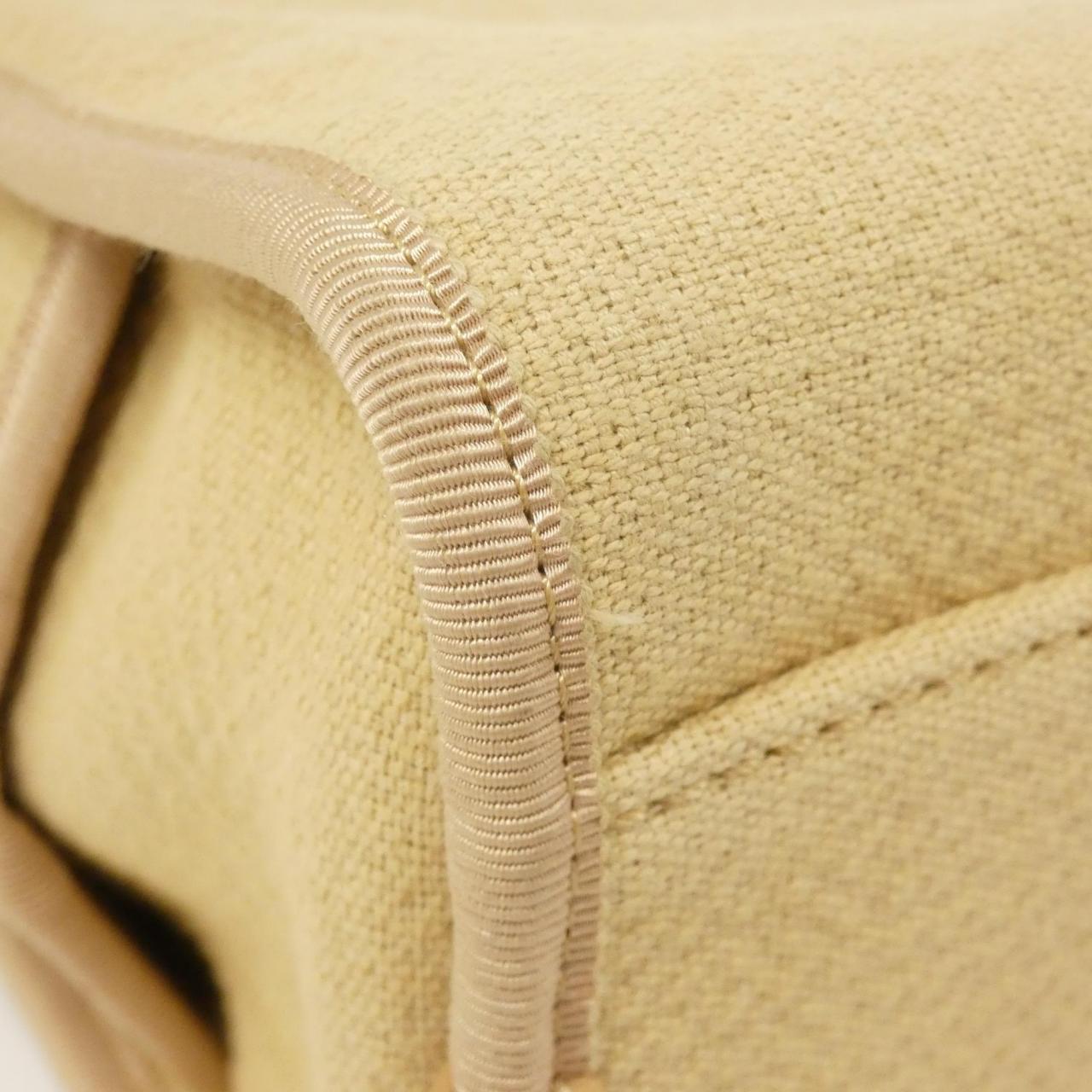 Chanel Deauville Line Mixed Fiber Boston Bag