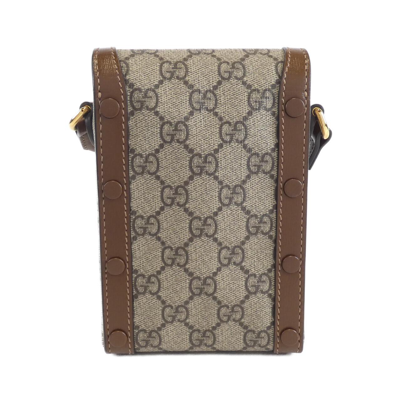 Gucci Horsebit 1955 GG Supreme Canvas Shoulder Bag