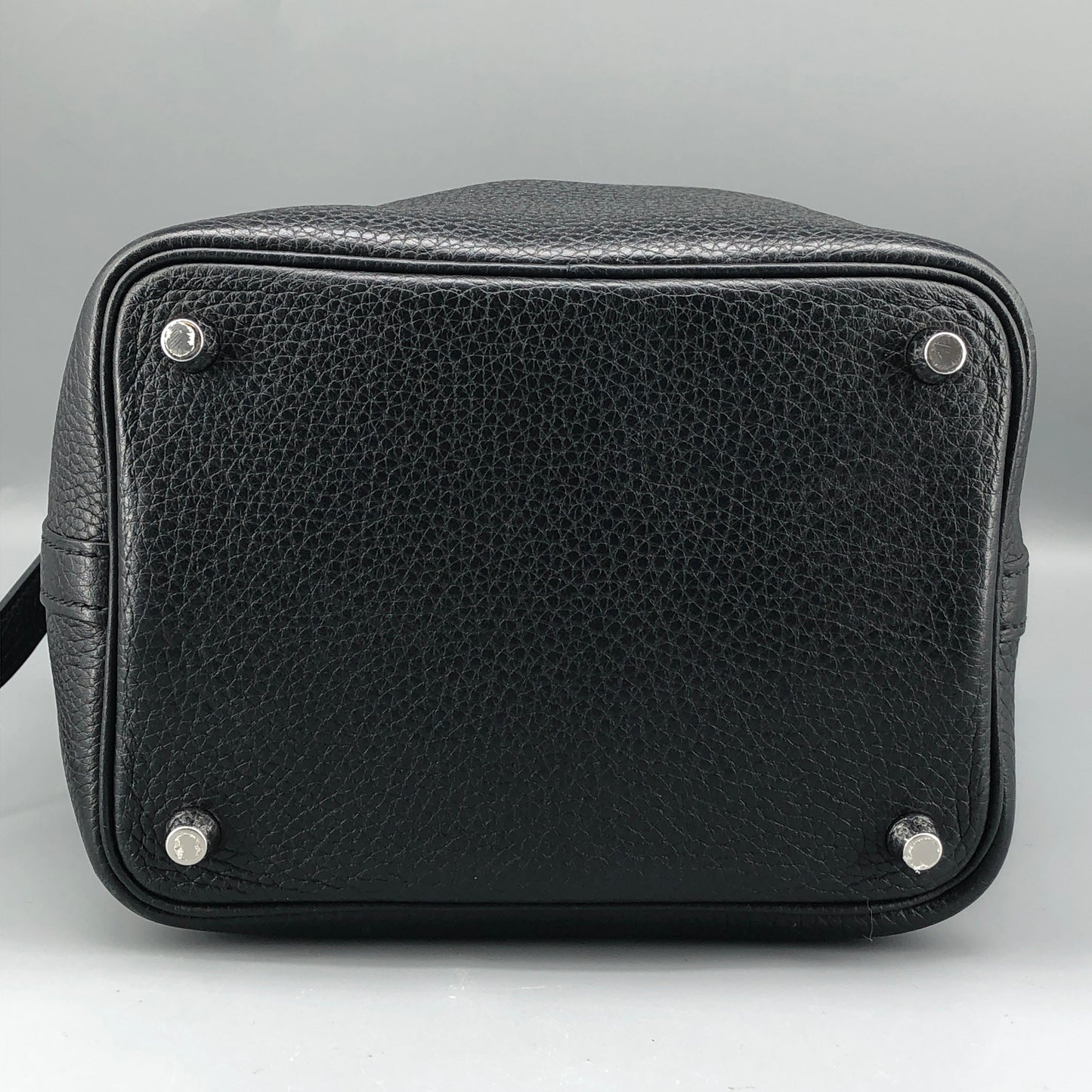 Hermes 2018 Picotin Lock 18 Bucket Bag Black