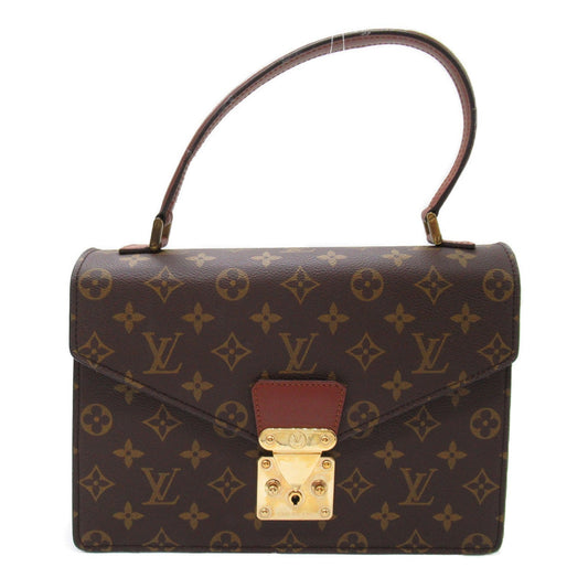 Louis Vuitton Concorde Handbag Handbag PVC Coated Canvas Monogram Brown M51190