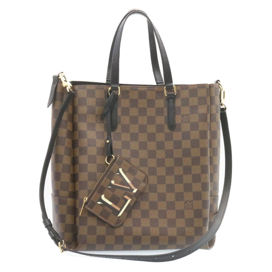LOUIS VUITTON Damier Ebene Belmont NV BB 2way Hand Bag N60348 LV 27629A