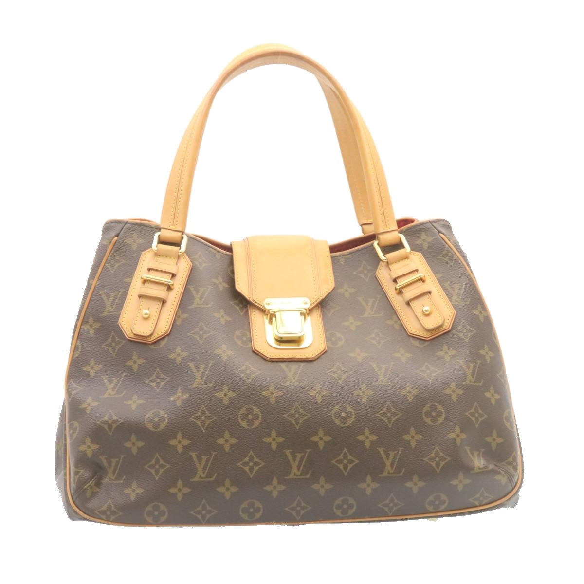 LOUIS VUITTON Monogram Greet Shoulder Bag M55210 LV Auth 28285