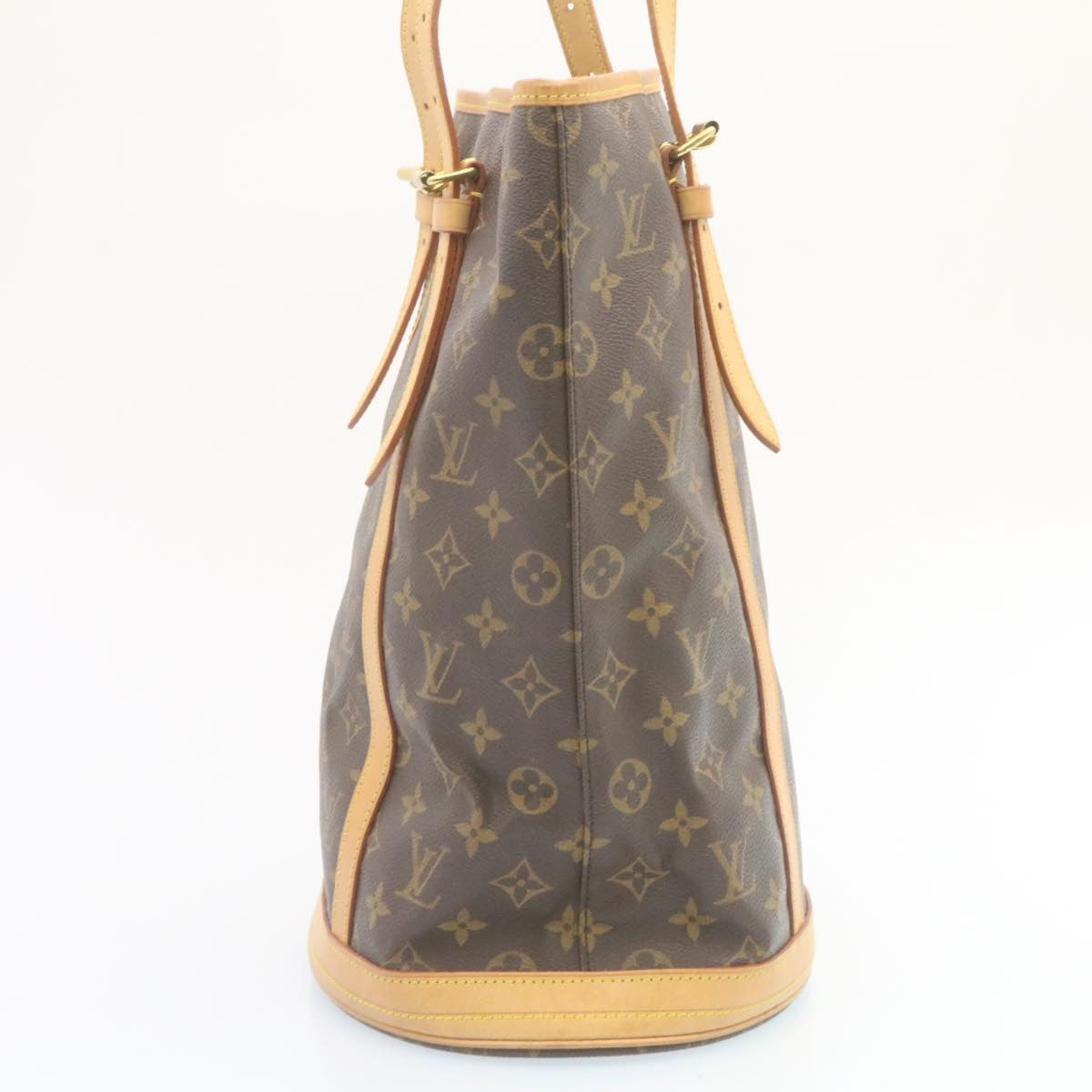 LOUIS VUITTON Monogram Bucket GM Shoulder Bag M42236 LV Auth 28423